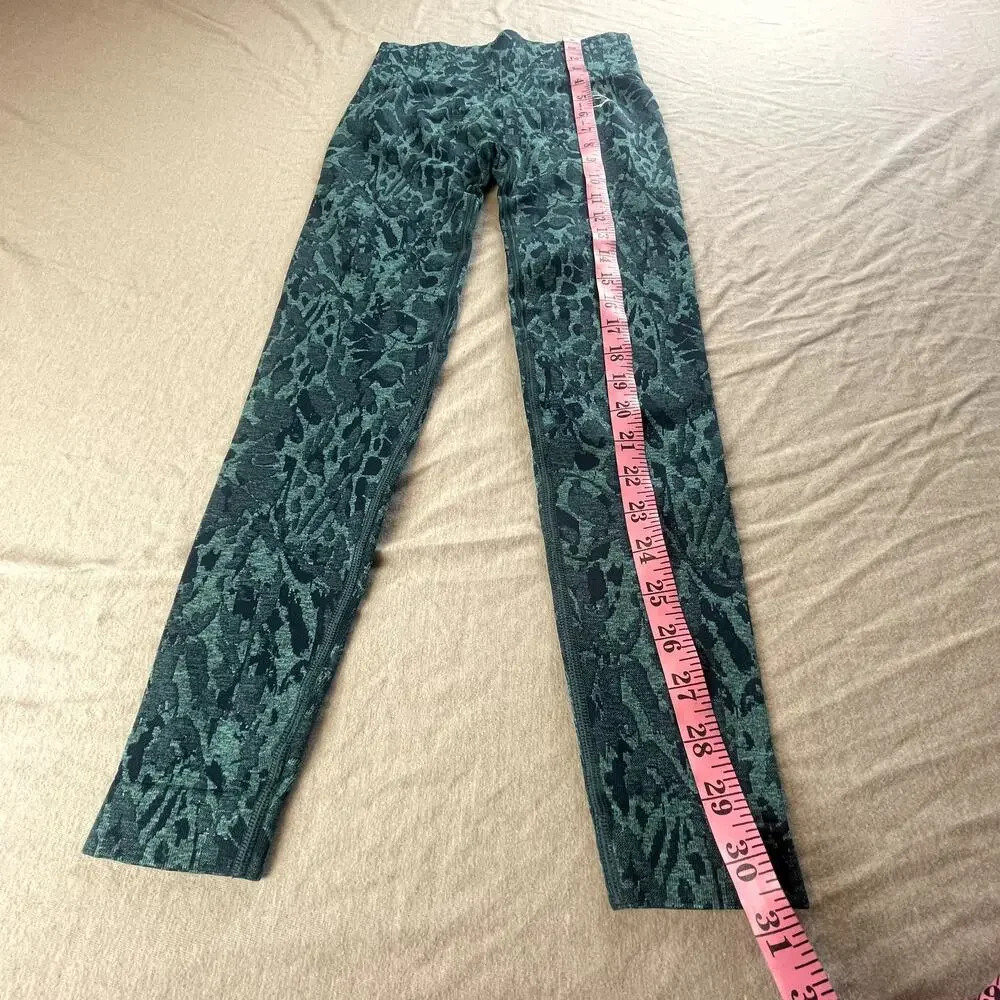 Gymshark Adapt Animal Seamless Leggings Butterfly Teal S Active Small